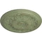 Ekena Millwork Damon Ceiling Medallion (Fits Canopies up to 3 3/8"), 20"OD x 1 1/2"P, Cloud Burst Crackle CM20DACBC - alternate 2
